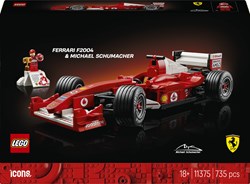LEGO Icons Ferrari F2004 Formel 1 Bauset Michael Schumacher 11375