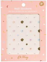 Oh Flossy Nagelsticker Blumen - selbstklebendes Kinderspielzeug