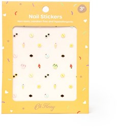 Oh Flossy Nagelsticker Spielzeug - Beach Club Set für Kinder