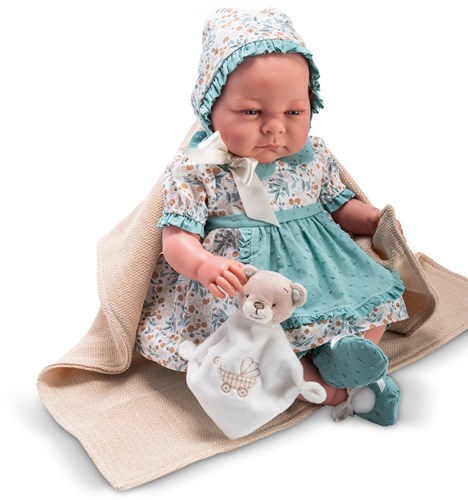 Asi Babypuppe Isabella 46cm Limited Edition Multicolor Puppe-2