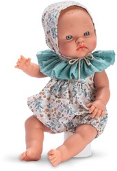 Asi Babypuppe Alex 36cm - bunte Bodysuit Puppe für Kinder