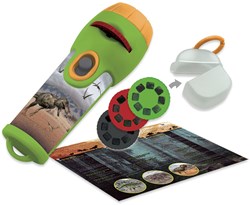 Ambo Projektor Spielzeuglampe Dinosaurier grün pädagogisch USB