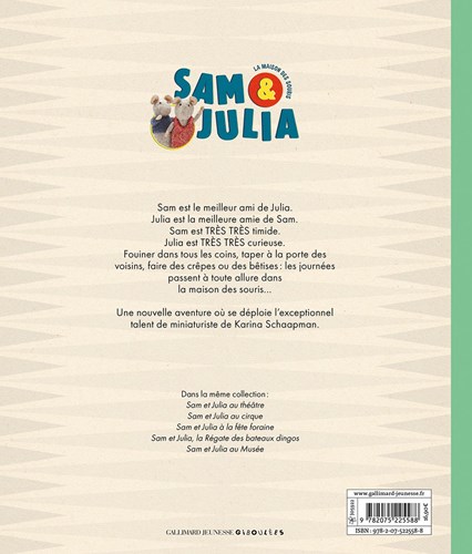Het Muizenhuis Kinderbuch Sam und Julia - Dans la maison des souris-2