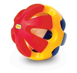 Tolo Rassel Classic Ball buntes Babyspielzeug