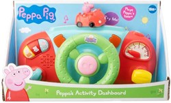 HTI Peppa Activity Dashboard interaktives Spielzeug Armaturenbrett Peppa Pig