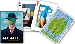 Piatnik Spielkarten Magritte - Kunstkarten für Kinder und Erwachsene