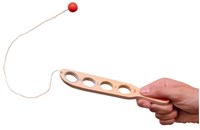 Goki Fangspiel Holzspielzeug - Ball fangen Spiel-2