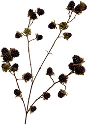 Roberts Collection künstlicher Zweig Dekoration schwarz mit Brombeeren 76cm
