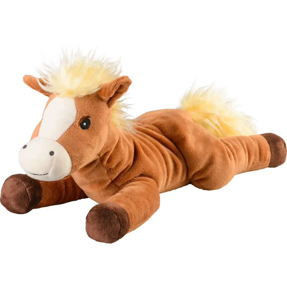 Warmies Mikrowellen-Kuscheltier Pony Lavendel Wärmekissen braun 36 cm