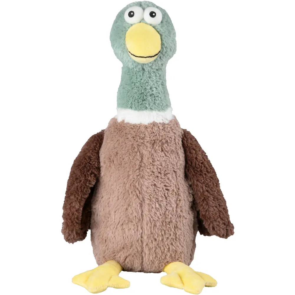 Warmies Wärmestofftier Ente Lavendelduft Mikrowellen-Kuscheltier braun