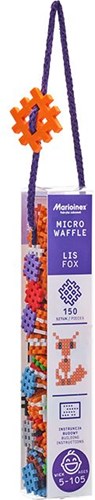 Marioinex Bauspielzeug Micro Waffle 150 Stück Fox - kreatives Konstruktionsspielzeug