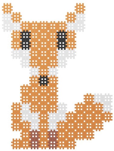 Marioinex Bauspielzeug Micro Waffle 150 Stück Fox - kreatives Konstruktionsspielzeug-2