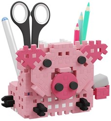 Marioinex Bauset Mini Waffle - Schreibtisch Organizer Piggy multicolor