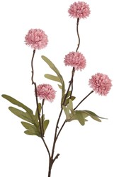 Roberts Collection Kunstblume Pompom 52cm Dekoration rosa multicolor