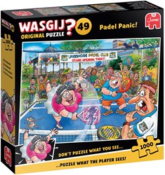 Jumbo Puzzle Wasgij Original 49 Padel Cartoon 1000 Teile Erwachsene
