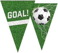 OttoSimon Fußball Wimpelkette 10 Meter Party Dekoration