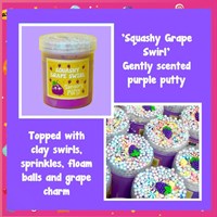 Slime Party Squashy Grape Swirl-3
