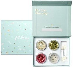 Oh Flossy Glitzer Spielzeugset für Kinder - Sparkly Make-up Set