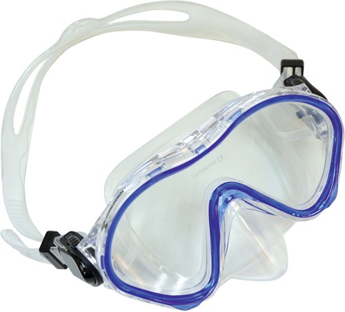Schildkröt Kindertauchmaske - Tauchbrille mit Silikon und Sicherheitsglas