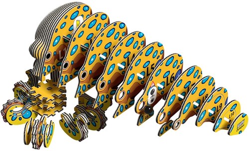 EUGY EUGY 3D Puzzel - Octopus-3