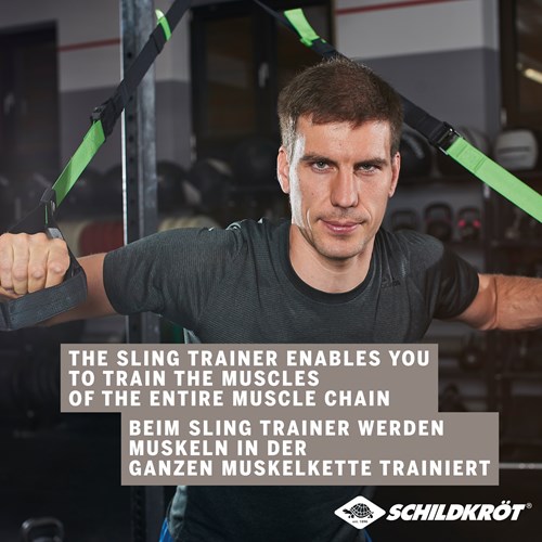 Schildkröt Slingtrainer Fitnessband verstellbar - mobiles Trainingsgerät-3