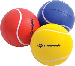 Schildkröt Softball Set PU Schaum Spielspaß 7cm Tennis Optik