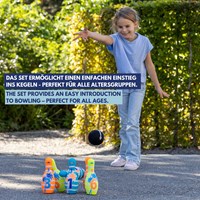 Schildkröt Bowling Set Spielzeug - Neopren, bunt und wasserfest-3