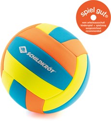 Schildkröt Beachvolleyball Neopren tropisches Design Größe 5 Strandball