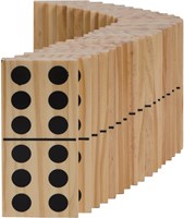 Schildkröt Domino Holzspiel FSC - klassisches Gesellschaftsspiel für Kinder-2