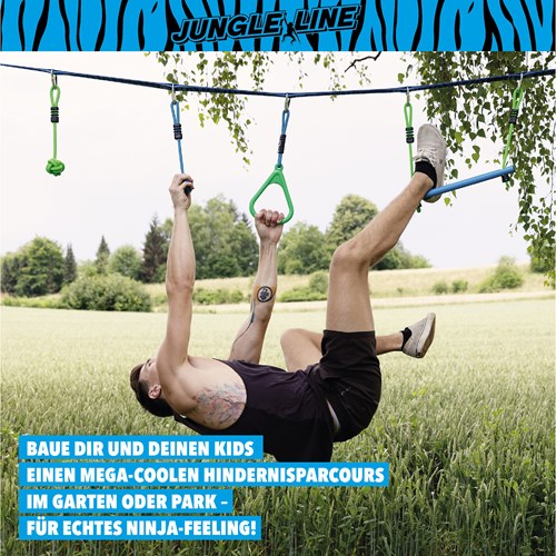 Schildkröt Jungle Line Starterset Garten Spielset Ninja Parcours-2