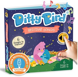 Ditty Bird Geräuschebuch Schlaflieder interaktives Musikbuch Kinder