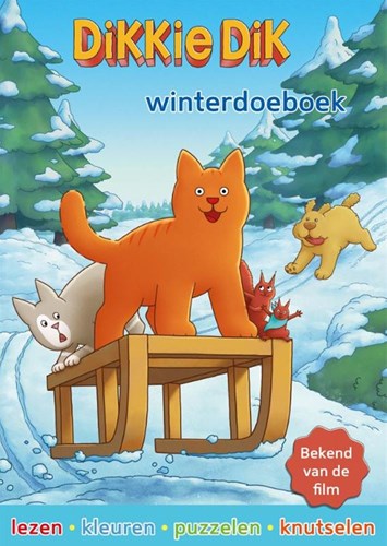Dikkie Dik Winteraktivitätenbuch Malbuch und Spiele für Kinder