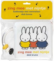 Mercis Badbuch Miffy Badebuch mit Rassel für Babys und Kleinkinder