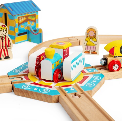 Bigjigs Rail Tea Cup Turntable-3