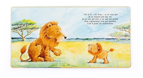 Jellycat Kuschelbuch Rory Le Courageux Petit Lion - interaktives Vorlesebuch-2