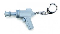 Kikkerland Space Gun Schlüsselanhänger mit LED-Lampe - Spielzeug Gadget-2