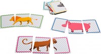 BS Toys Tiere Kartenspiel Lernspielzeug - Dieren Geklets-3