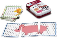 BS Toys Tiere Kartenspiel Lernspielzeug - Dieren Geklets-2