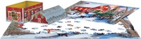 Eurographics Christmas Barn Tin (550)-3
