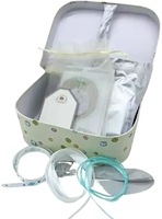Buttonbag Baby Handabdruck Set - kreative Erinnerungsbox-2