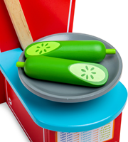 BigJigs Spielzeug Gurke Holzgemüse für Kinderküche-2