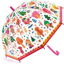 DJECO Regenschirm, Waldzubehör, Unisex, mehrfarbig, einfarbig