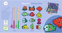 Djeco JEUX  EDUCATIFS BOIS - PÊCHES MAGNETIQUES Fishing Colour - FSC 100%