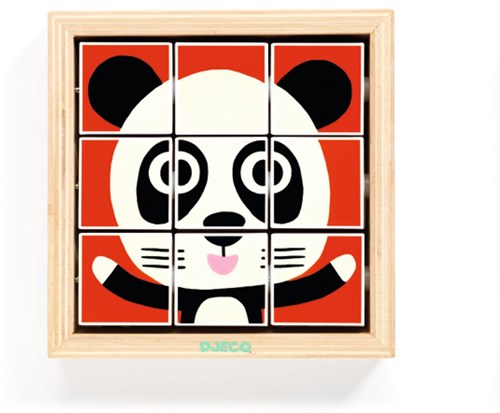 Djeco PUZZLES BOIS - PUZZLES BOIS Tournanimo - FSC 100%