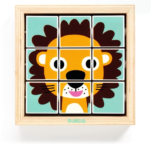 Djeco PUZZLES BOIS - PUZZLES BOIS Tournanimo - FSC 100%