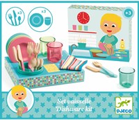 Djeco JEUX D'IMITATION - GOURMANDISES Set vaisselle - FSC 100%