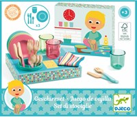 Djeco JEUX D'IMITATION - GOURMANDISES Set vaisselle - FSC 100%