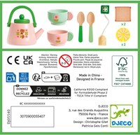 Djeco JEUX D'IMITATION - GOURMANDISES P'TI SET  Tea - FSC 100%