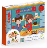 Djeco JEUX D'IMITATION - GOURMANDISES Aki & Maki - FSC 100%