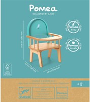 Djeco POMEA COLLECTION - ACCESSOIRES POMEA Chaise à barreaux - FSC 100%